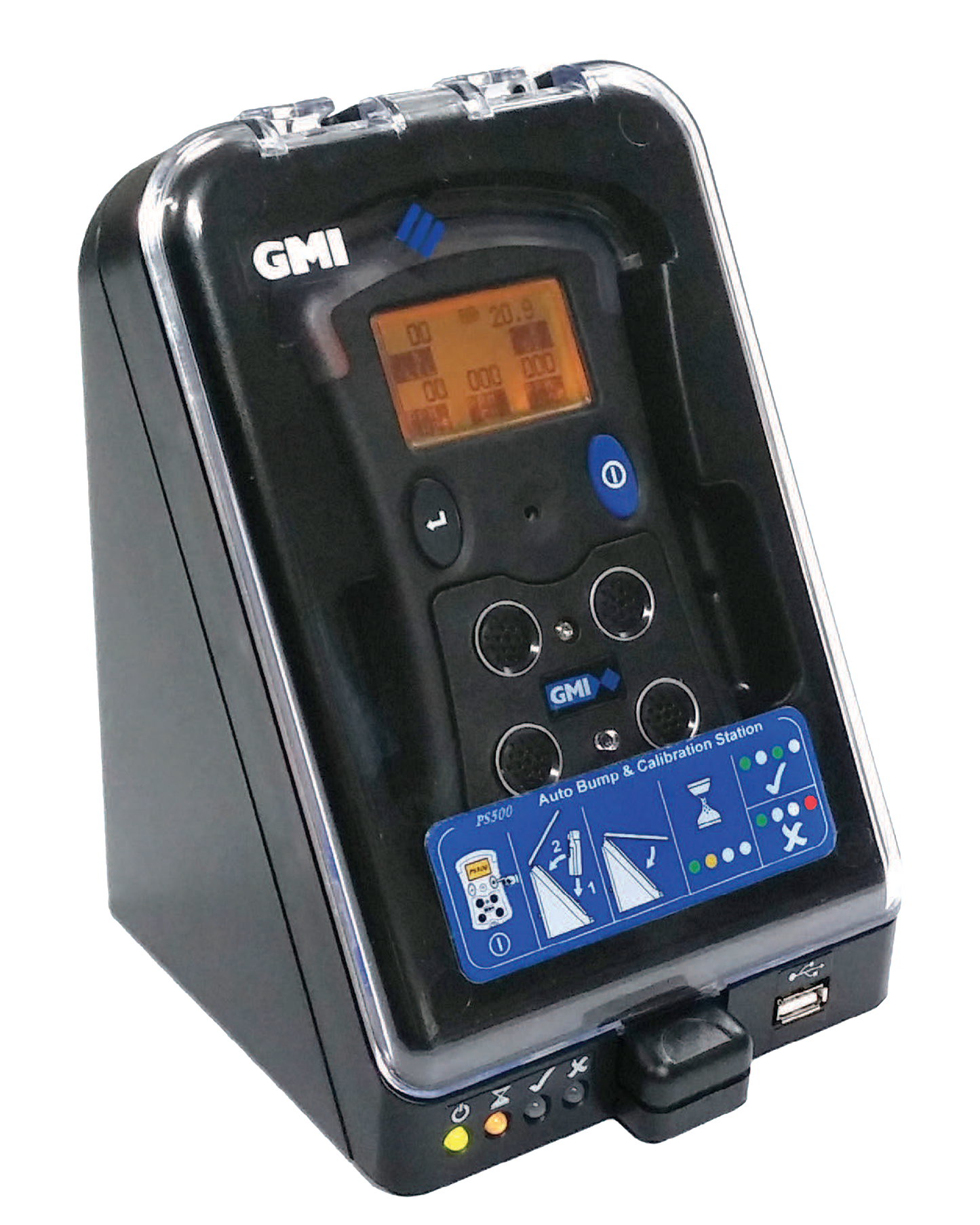 PS500 Auto Bump/Calibration Station (Air + 1 gas inlet)