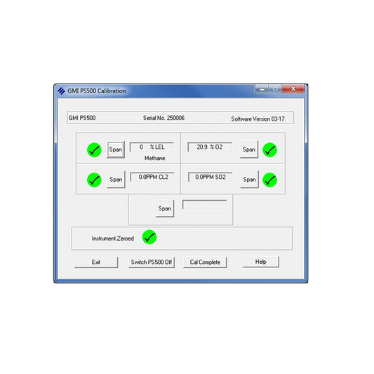 PS500 Calibration Package