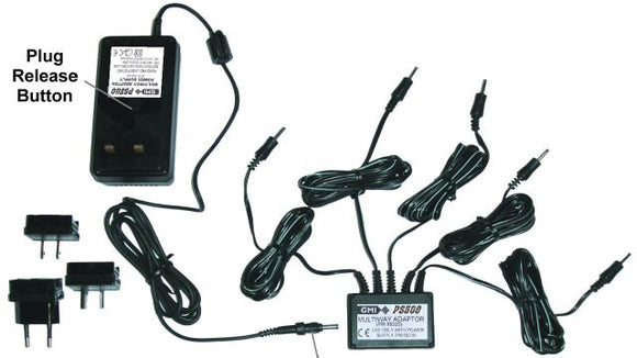 PS500 5-way Standard Charger with Universal Plug