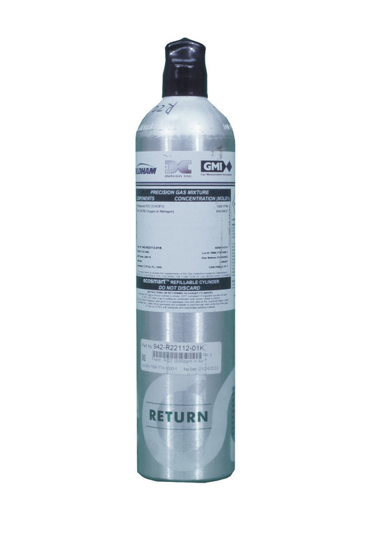 Carbon Monoxide (CO) Calibration Gas Cylinder