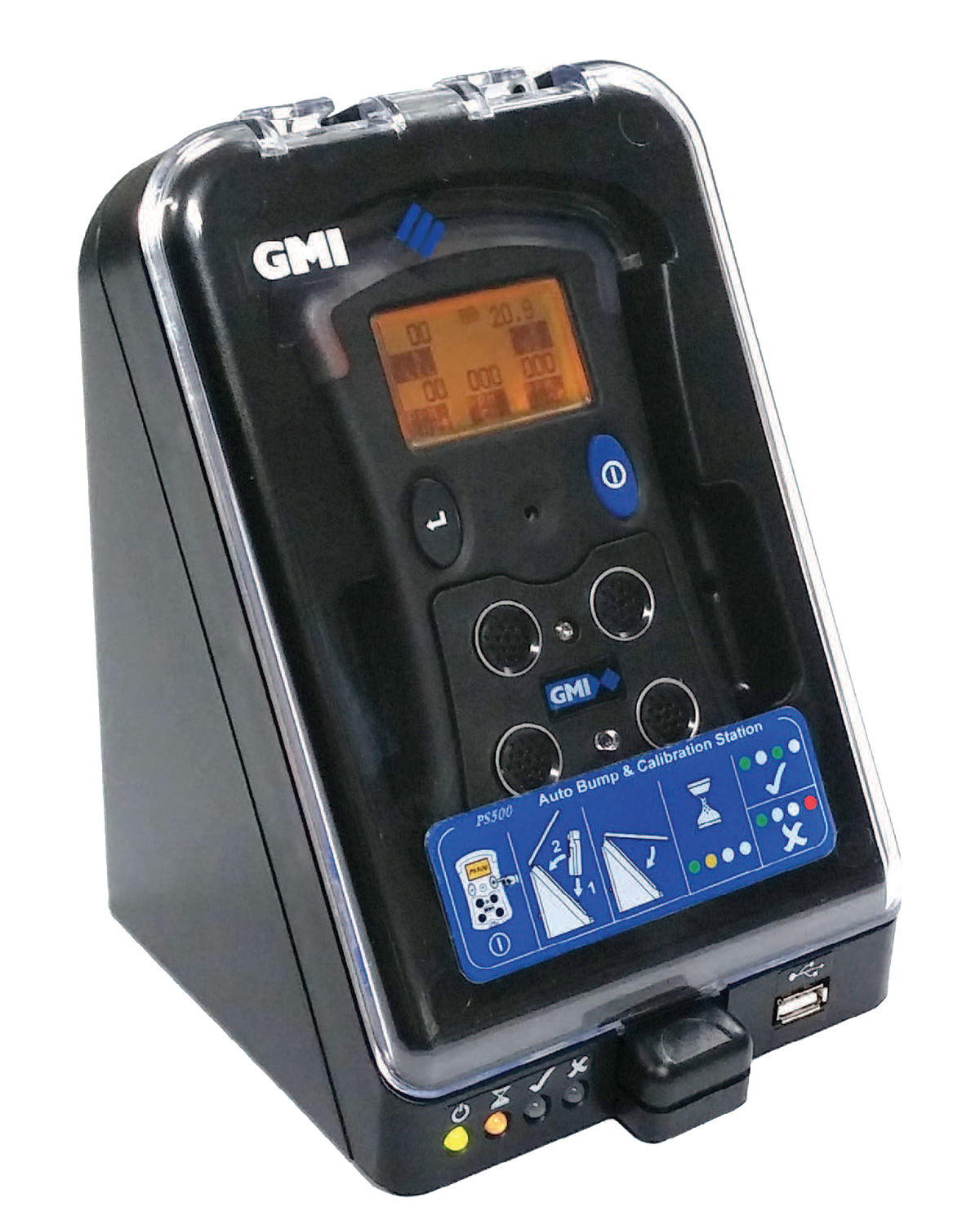 PS500 Auto Bump/Calibration Station (Air + 1 gas inlet) – Teledyne Detcon